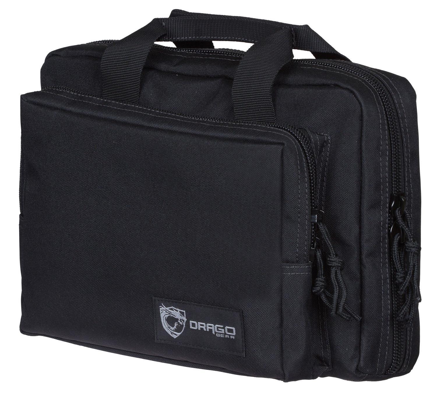 Drago Pro Gear Double Handgun Case in Black