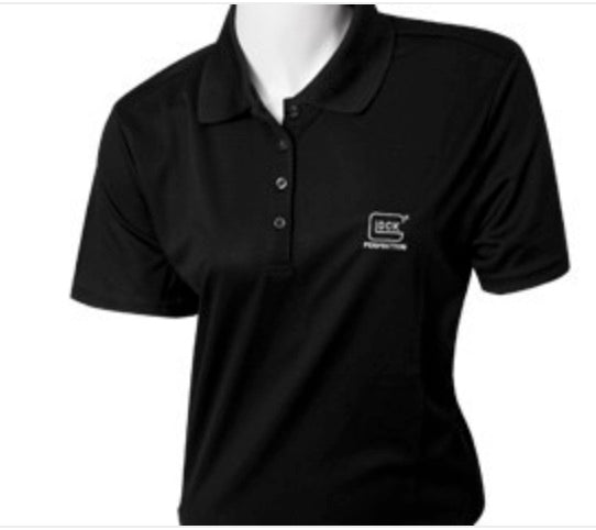 Glock Womens Polo Core 365 Black Large Shirt