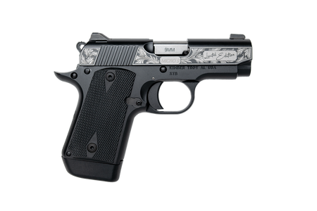 KIMBER MICRO 9 FOLIA 9MM PISTOL LASER ENGRAVED LEAVES DESIGN 3.15" 1-7RD