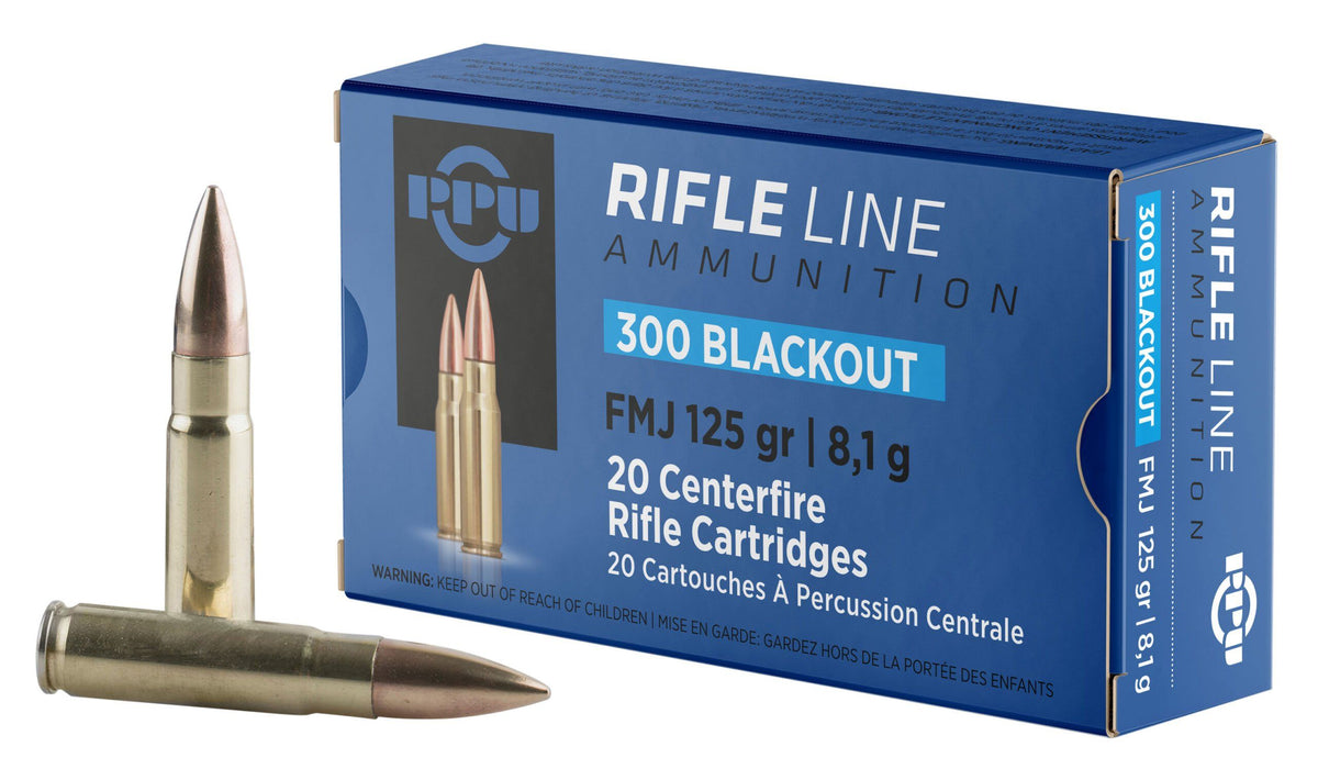 Prvi Partizan .300 AAC Blackout  125 grain Full Metal Jacket ammunition