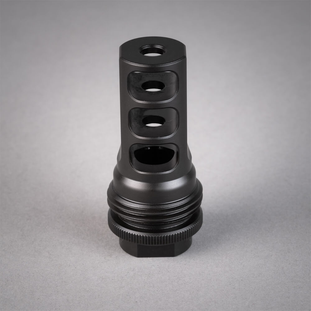 SilencerCo ASR Muzzle Brake .338 Cal M18x1.5 Thread