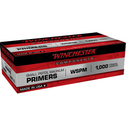 WINCHESTER SM PISTOL MAG PRIMER 100RD BX 5000RD CS