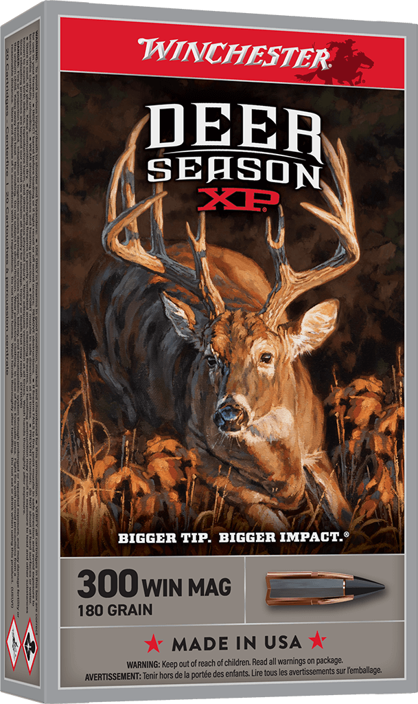 Winchester .300 Winchester Mag DEER SEASON XP 180 grain Polymer Tip ammunition