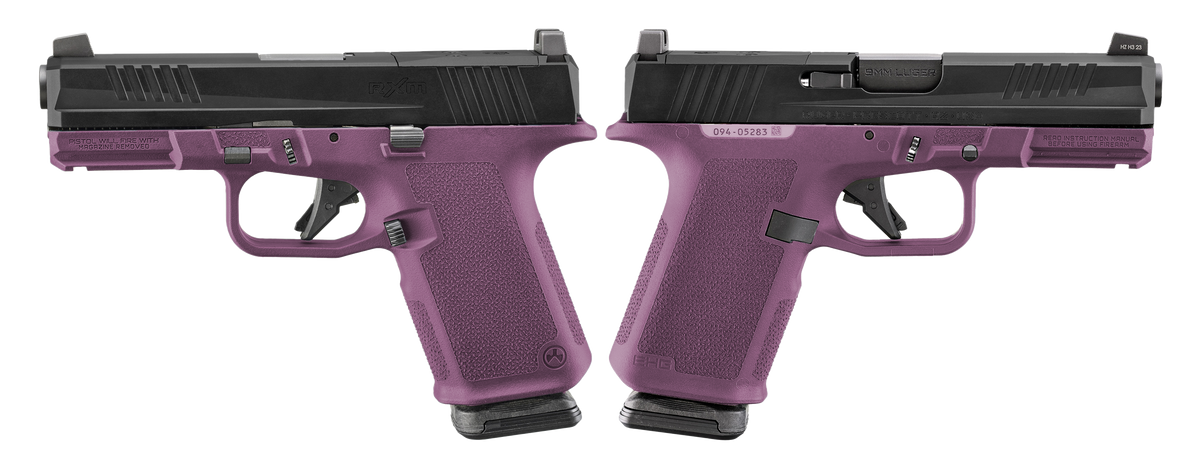 RUGER RXM 9MM PISTOL 4" BBL BLACK CHERRY MAGPUL EHG, O.R. 2-15RD MAGS