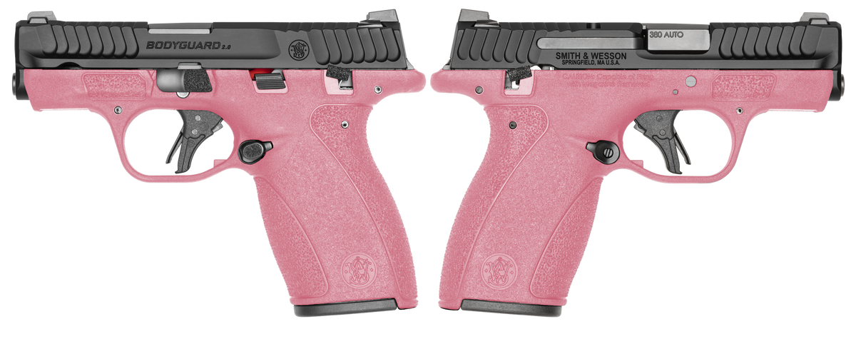 SMITH & WESSON BODYGUARD 2.0 MS 380ACP 2.75" PINK SHERBET 1-10RD 1-12RD