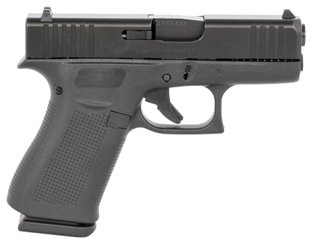 GLOCK G43X 9MM PISTOL GRAY FRAME FRONT RAIL 2-10RD MAGS