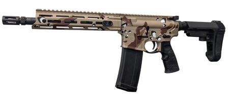 DANIEL DEFENSE DDM4 V7 CHOCOLATE CHIP PISTOL 5.56MM 10.3" BLK 1-30RD