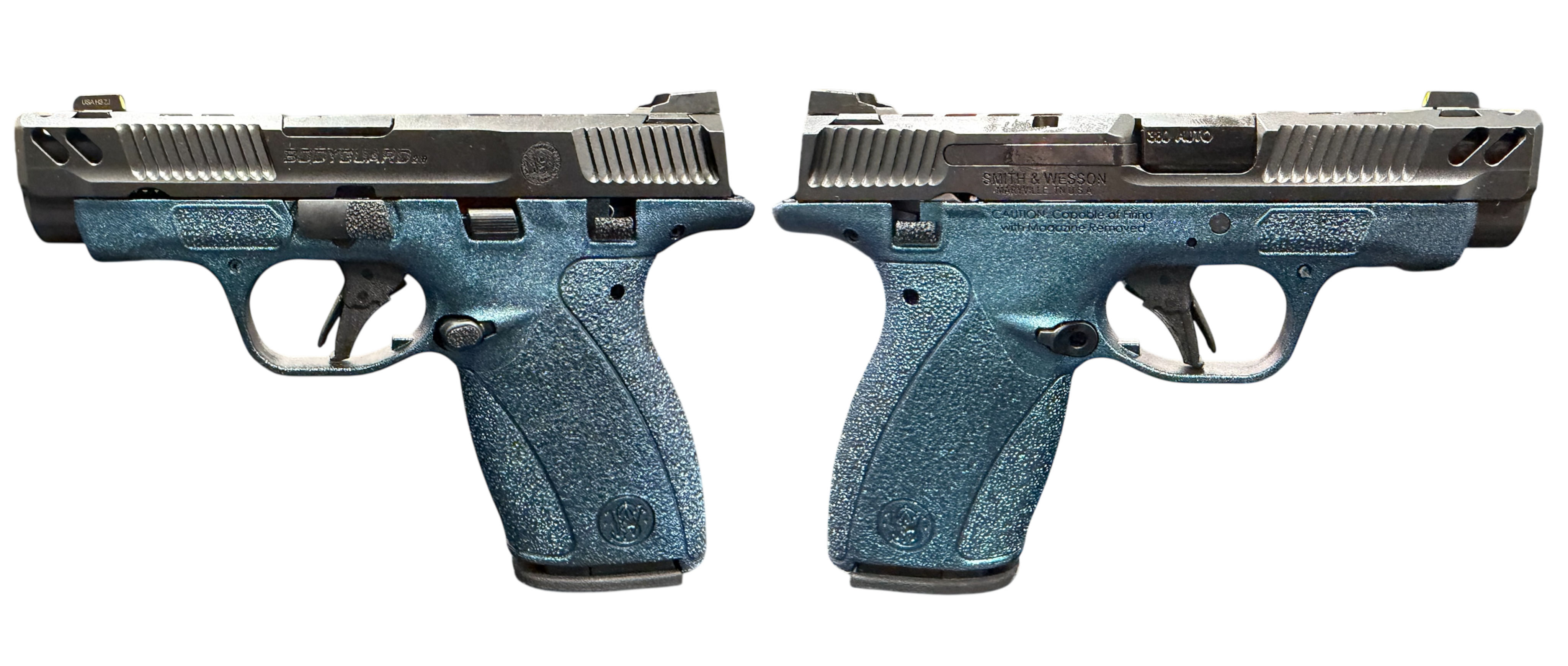 SMITH & WESSON PC BODYGUARD 2.0 CARRY COMP TYPHOON FRM 380ACP PISTOL 3.1" M.S 1-10RD, 1-12RD MAG