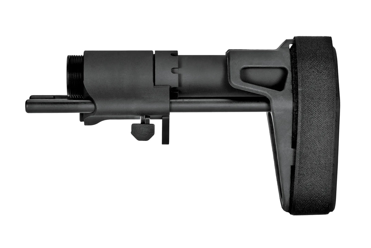 SB TACTICAL KUNA PDW 3 POSITION ADJ BRACE, BLK, SB LOGO