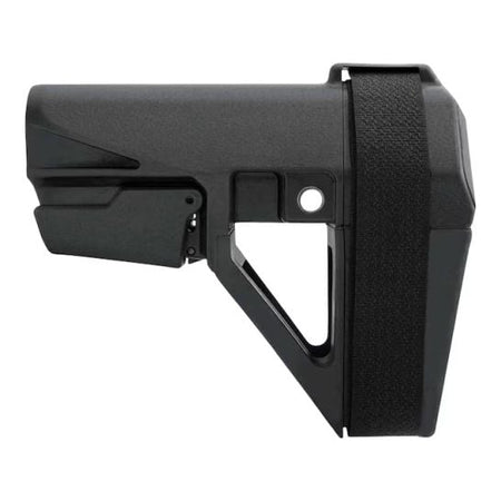 SB-TACTICAL SBA6 BLK, 5-POSITION ADJUSTABLE