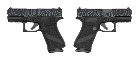 GLOCK 43X MOS TOPO 9MM PISTOL 3.39" FXD 5.5lb 2-10RD MAGS