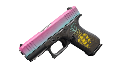 GLOCK 43X TACTICALOHA 9MM PISTOL 3.39" FXD 5.5lb 2-10RD MAGS
