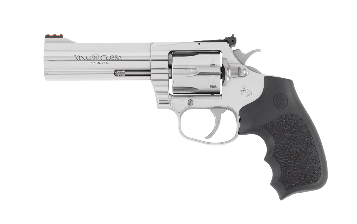 COLT KING COBRA TARGET 357MAG STAINLESS 6RD - HOGUE