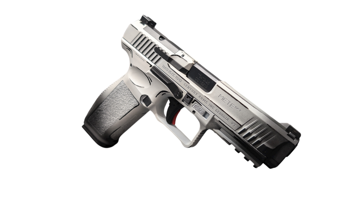 CENTURY CANIK METE SF ONE SERIES DOODLE 9MM PISTOL WHITE/BLACK 1-15RD MAGS