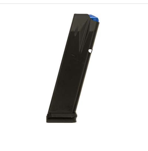 Walther Arms 2864789 Black Aluminum 18rd 9mm Luger Magazine for PDP Full Size