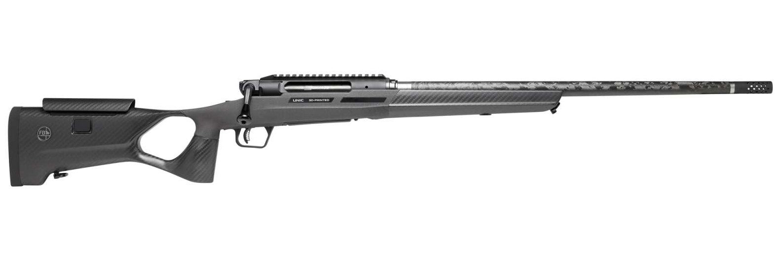 Savage Arms 58105 Impulse KLYM 6.5 PRC 2+1 24" Carbon Fiber Threaded Barrel, Black Aluminum Receiver w/Picatinny Rail, Black Custom by FBT Synthetic Stock, Ambidextrous