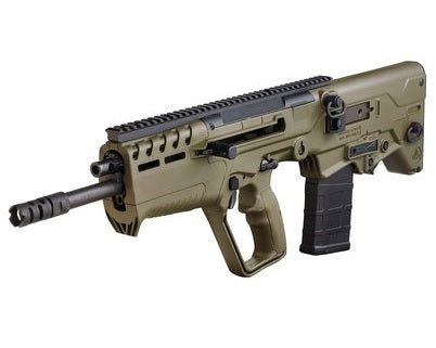 IWI US T7G1610 Tavor 7 7.62x51mm NATO Caliber with 16.50" Barrel, 10+1 Capacity, OD Green Metal Finish, OD Green Fixed Bullpup Stock & Polymer Grip Right Hand