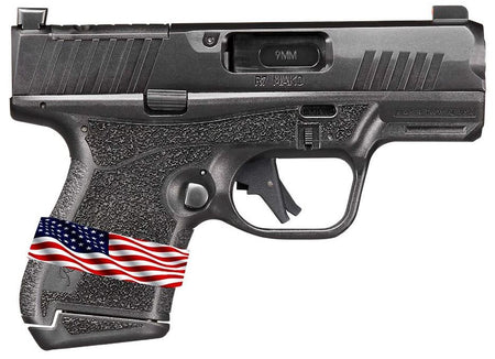 Kimber Mfg, Inc 3800004 R7 Mako Liberty Sub-Compact Frame 9mm Luger 13+1 3.37" Black DLC Match Grade Barrel, Black FNC Nitride Optic Ready/Serrated Stainless Steel Slide, Black Polymer Frame