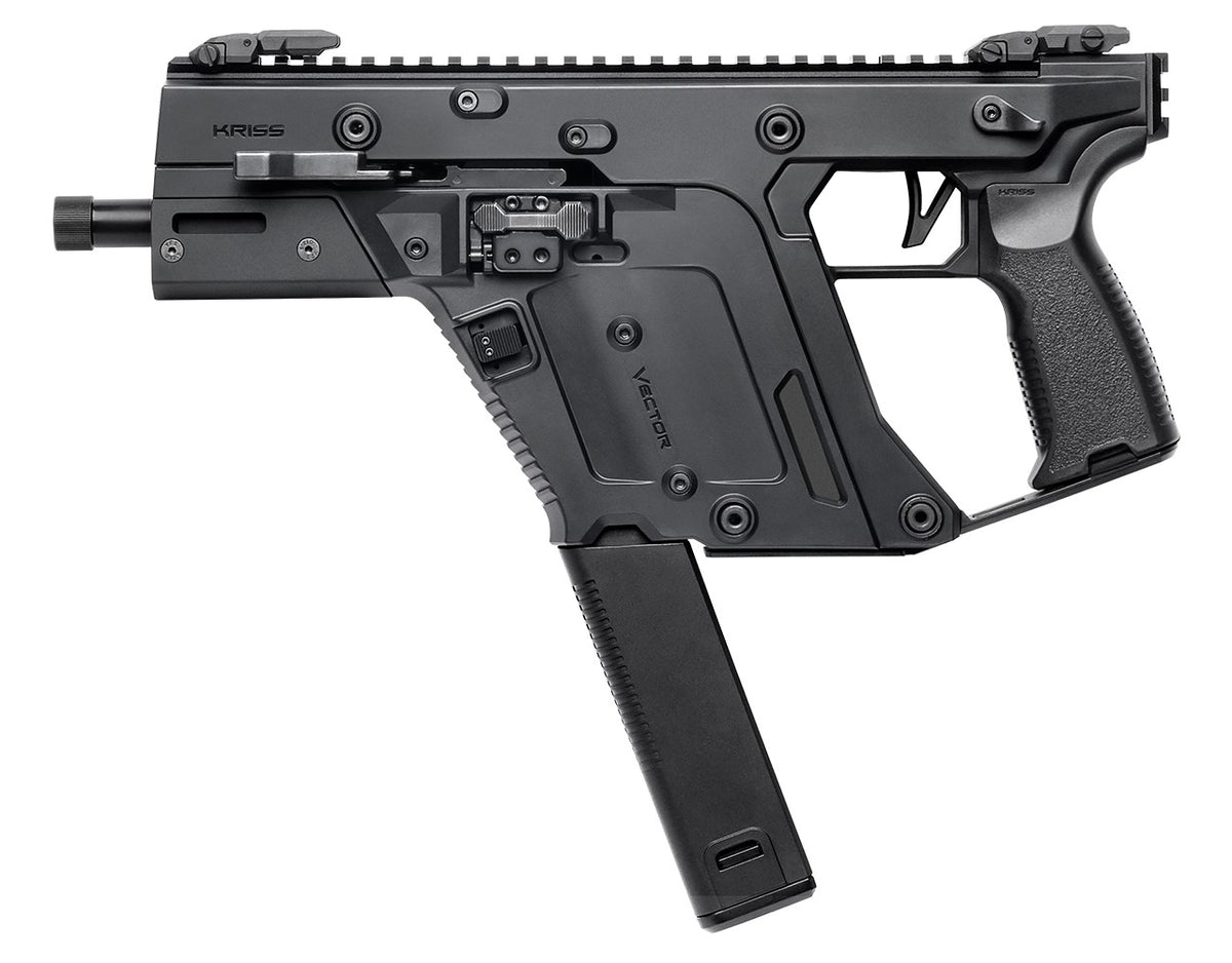 Kriss USA KV453PBL00 Vector SDP Gen3 45 ACP 30+1 5.50" Black Nitride Threaded Barrel, M-LOK Handguard, Black Picatinny Rail Receiver & Rear, Black Polymer Grip, Ambidextrous, Glock Mag Compatible