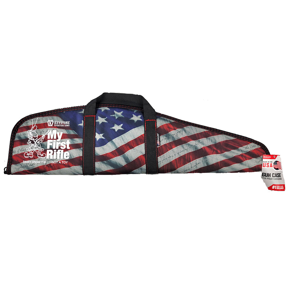 Crickett 34" American Flag Rifle Soft Case White Logo