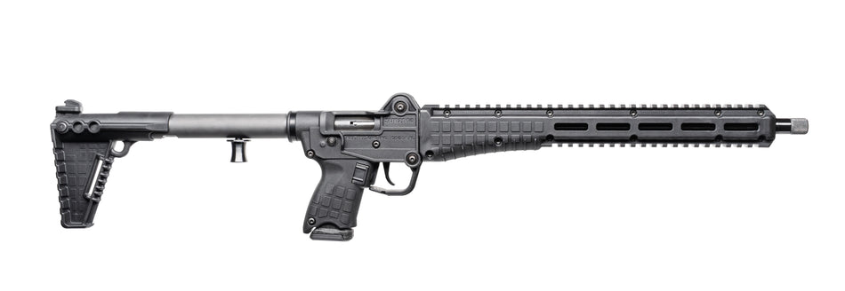 Kel-Tec SUB2K9GLKBLK SUB2000 Gen3 9mm Luger 15+1 16.15" Black Nitride Steel Threaded Barrel, Black Picatinny Rail Aluminum Receiver, M-LOK Handguard, Black Synthetic Folding Stock