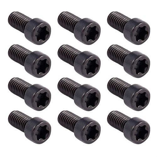 TORX HEAD BASE SCREWS, 6-48 THREAD, .260" LENGTH, BLUE