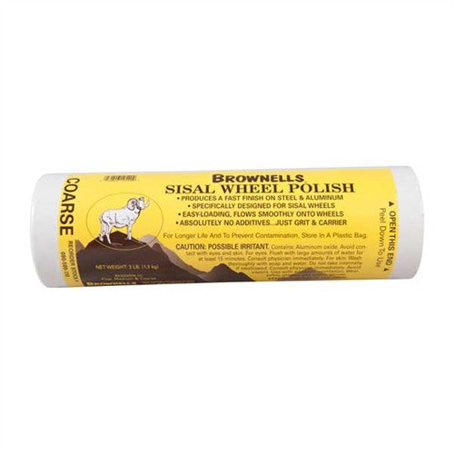 SISAL WHEEL POLISH COARSE GRIT