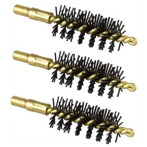 HEAVY WEIGHT BRUSH, NYLON, .22 CALIBER PISTOL, 3 PACK