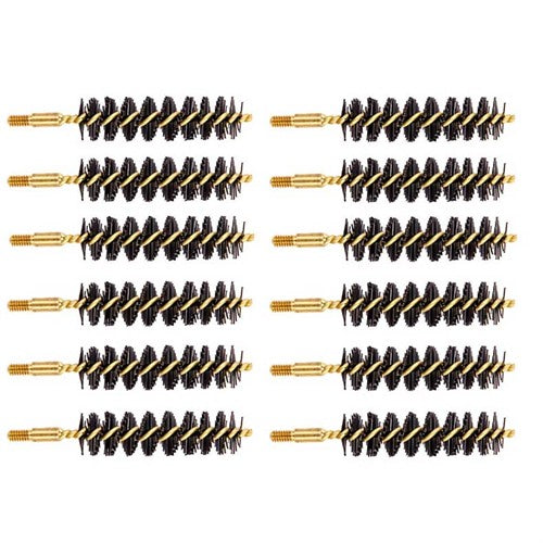 HEAVY WEIGHT BRUSH, NYLON, .50 CALIBER MUZZLELOADER, 12 PACK