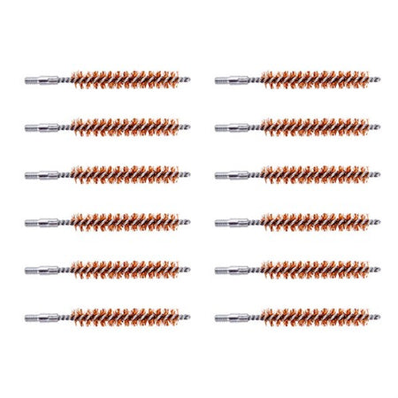 DOUBLE-TUFF BRONZE RIFLE BRUSH 338 CALIBER 12 PACK