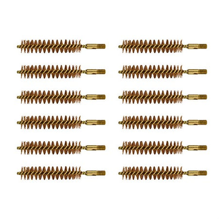 BEEFY BORE BRUSH, BRONZE, .458 CALIBER RIFLE, 12 PACK