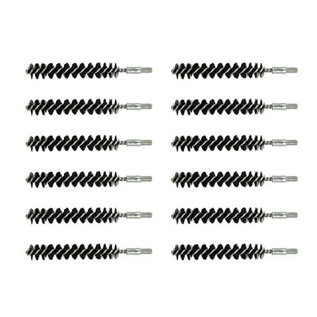 STANDARD LINE BRUSH, NYLON, .35 CALIBER RIFLE, 12 PACK