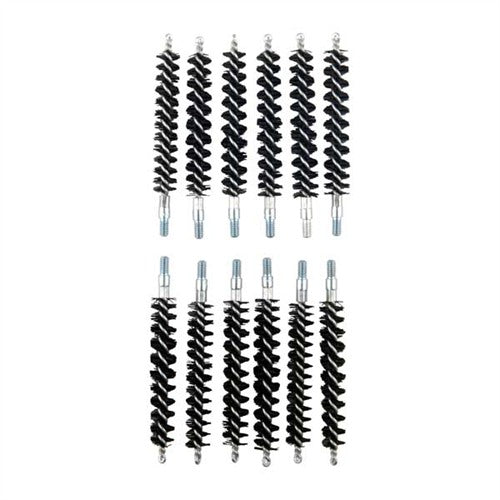 STANDARD LINE BRUSH, NYLON, .375 CALIBER PISTOL, 12 PACK