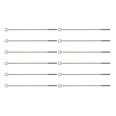SHOTGUN PORT BRUSH, SS, MODEL 202,6" L X .25" DIA, 12 PACK