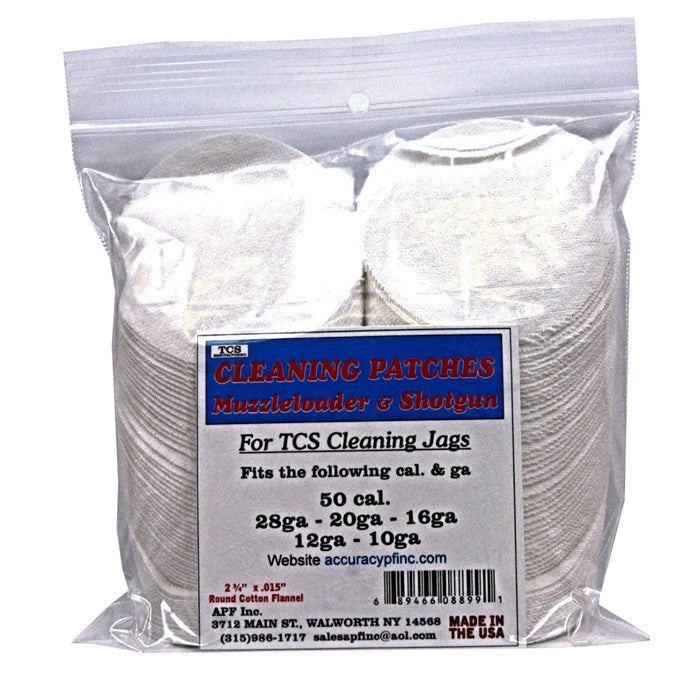 TCS Bore Cleaning Patches 689466088991
