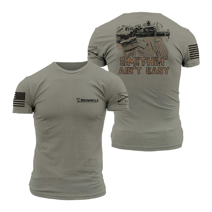 Bolt Gun Gunsmithing Ain't Easy Shirt 810605035341