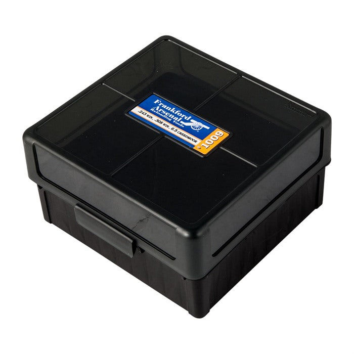 Hinge-Top Ammo Storage Container Box