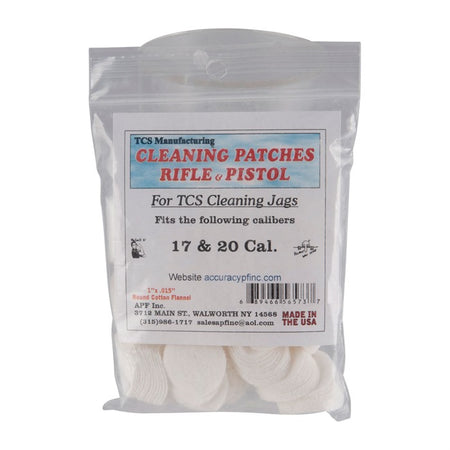 TCS Cleaning Patches for Firearms