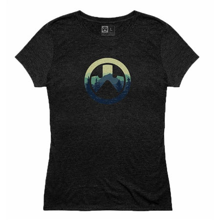 Women's CVC T-Shirt with Cascade Icon Logo - 840815129486