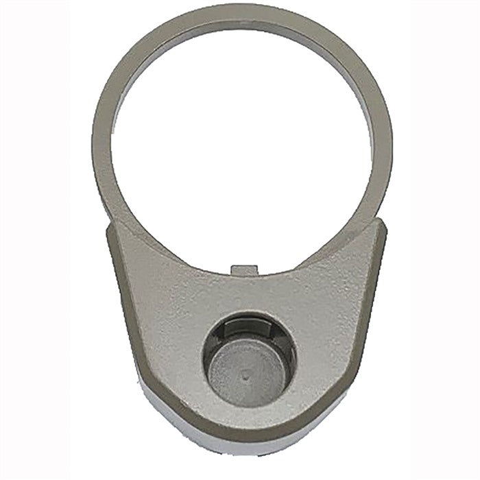 Steel AR-15 End Plate with Triple QD Sling Sockets
