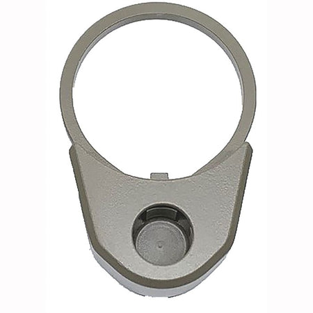 Steel AR-15 End Plate with Triple QD Sling Sockets