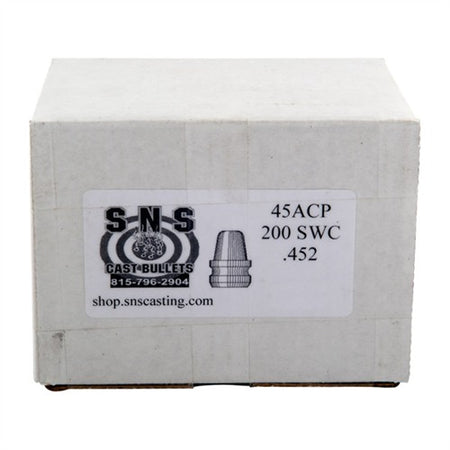 SEMI-WAD CUTTER 45 CAL (.452") 200GR SWC 500/BOX