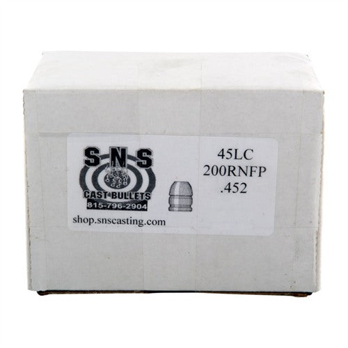 ROUND NOSE FLAT POINT 45 CAL (.452") 200GR RNFP 500/BOX