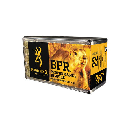 Browning .22 Long Rifle  37 grain Fragmenting ammunition