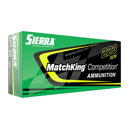 Sierra .223 Remington Sierra MatchKing 69 grain Hollow Point Boat Tail ammunition