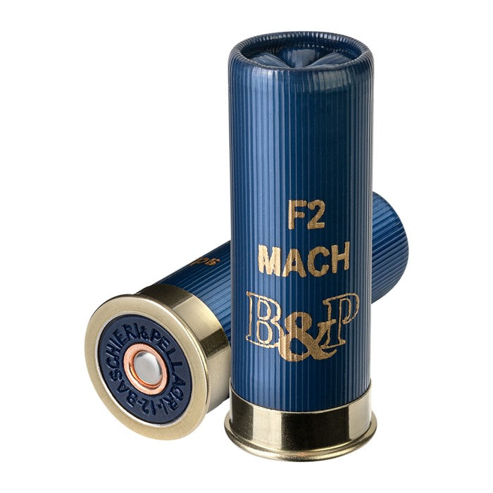 Baschieri and Pellagri 12 Gauge Shotgun Ammo Competition F2 Mach Professional Handicap 2.75 in 1-1/8 oz #8