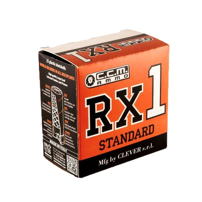 Clever 12 Gauge Shotgun Ammo RX 1 Standard Target Sporting 2.75 in 1-1/8 oz #8