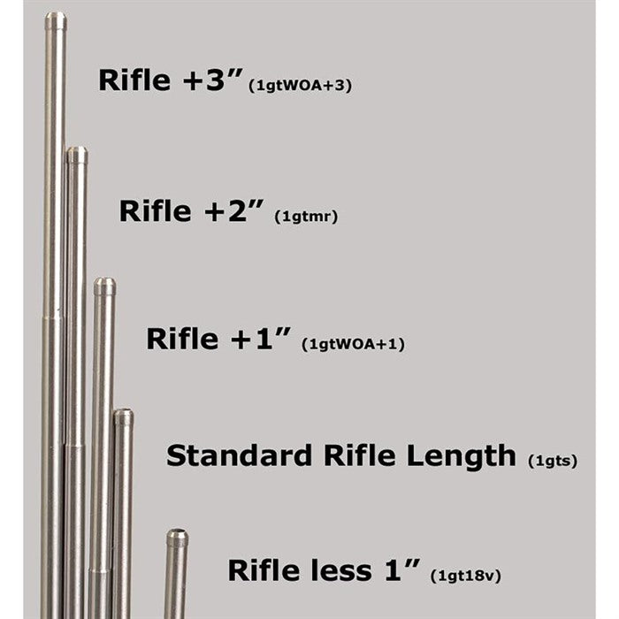 Extended Gas Tubes for AR-15 Rifle Platform