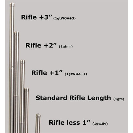 Extended Gas Tubes for AR-15 Rifle Platform