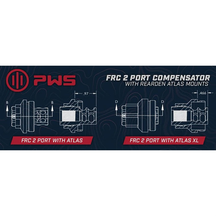 FRC Two-Port Compensator for .308 Caliber Rifles